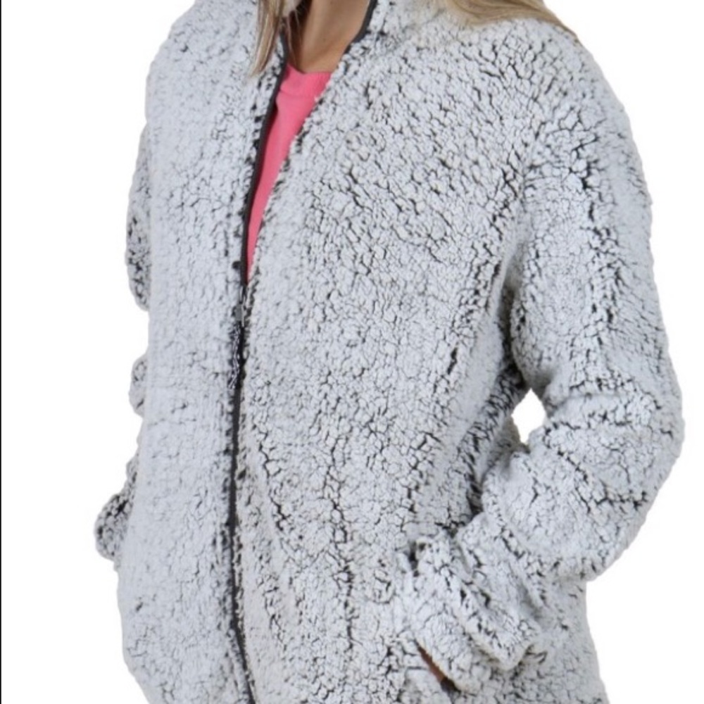 Sherpa full zip jacket